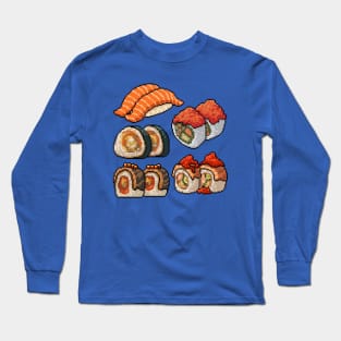 Sushi Pixel Long Sleeve T-Shirt